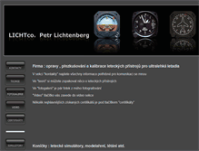 Tablet Screenshot of lichtco.cz