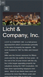 Mobile Screenshot of lichtco.com